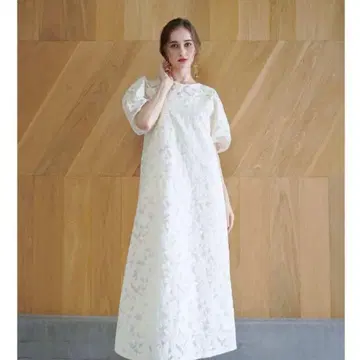 Acka 자카드 펜슬 원피스