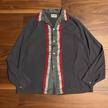 50s 레이온 셔츠 로카빌리 패널