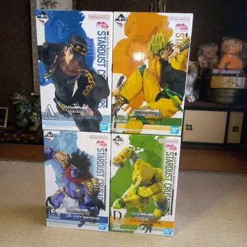 죠죠 제일복권 STAND RUSH 피규어 4점 A B C D