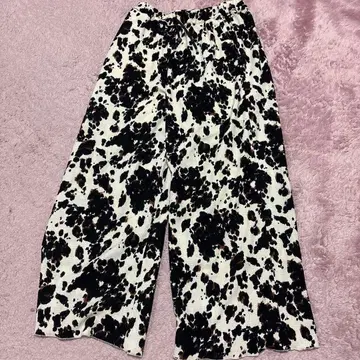 애니멀 프린트 이지 팬츠 F 사이즈