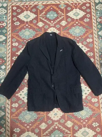 GAP 90s 스트라이프 테일러드 자켓 L