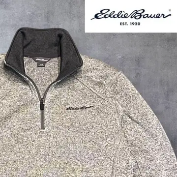 에디 바우어 하프 지퍼 긴팔 티셔츠 Eddie Bauer 자수