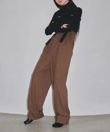 [TODAYFUL] 서스펜더 하이웨스트 팬츠 36