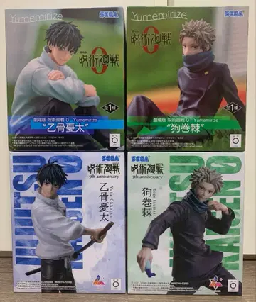 주술회전 피규어 4종 세트