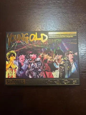 무료배송 SixTONES YOUNG GOLD 초회반 DVD
