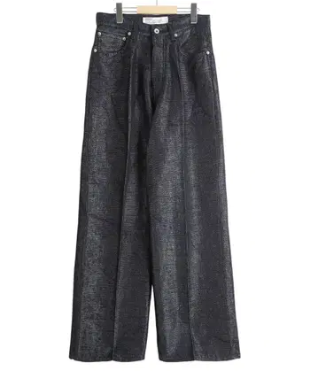 DAIRIKU Wide Linen Denim Pants 25ss L