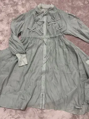 Candystripper 롱 원피스 그레이