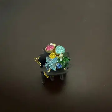 컴플렉스 비즈 헤어 클립