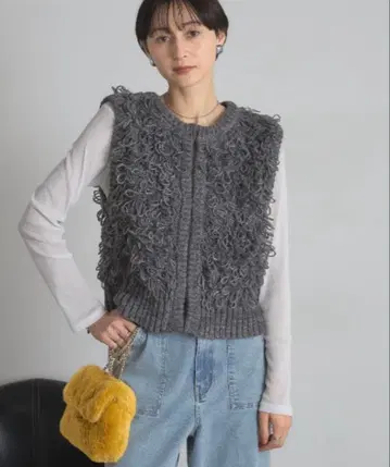 리사이클 프린지 베스트