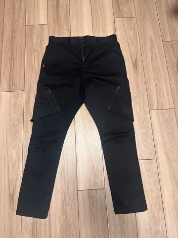 VIRGO 카고 팬츠 지퍼 포켓 부착