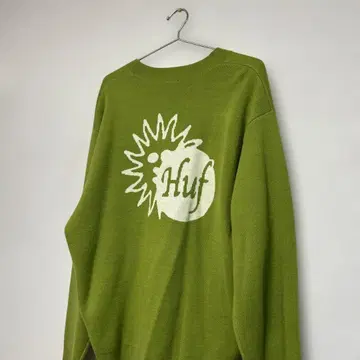 초레어 디자인 huf 가디건 자켓 하프 그린 XL 사이즈
