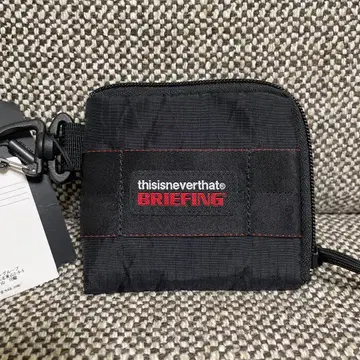 BRIEFING 브리핑 코인패스 동전 지갑 미니 지갑 블랙
