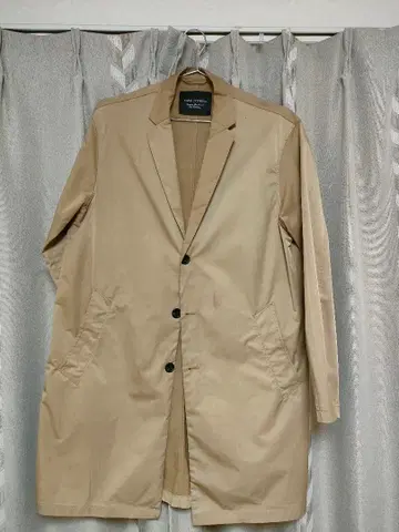 베이지 스텐카라 코트 NANO UNIVERSE/나노 유니버스