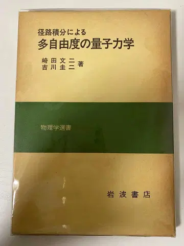 다자유도 양자역학 이와나미 서점 1986년