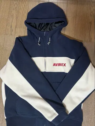 [ AVIREX ] 2톤 빅 플리스 후드티