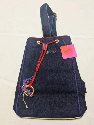 웅가로 숄더 백팩 린넨 택 포함 새상품