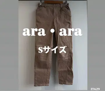 ara ara 아라아라 코튼 혼방 스트레치 팬츠 베이지 계열 사이즈 1