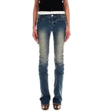 새상품급 beeden FIT BOOT-CUT LOWRISE DENIM