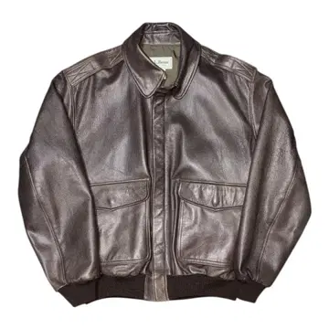 [민트급 컨디션!] 80s LLBean A-2 가죽 자켓 USA제