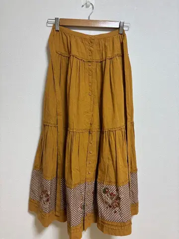 핑크하우스 롱 스커트