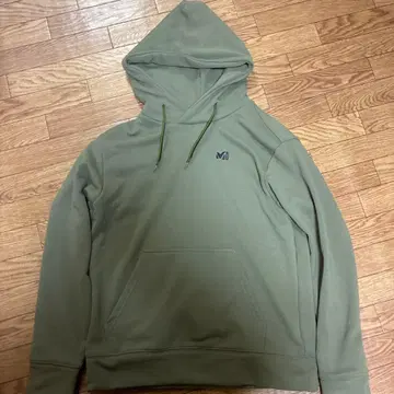 M 후드티 S 사이즈 올리브 그린 밀레 millet