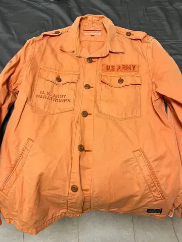 AVIREX U.S. ARMY 파라슈트 부대 밀리터리 자켓