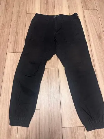 BAL 블랙 카고 팬츠 L 사이즈