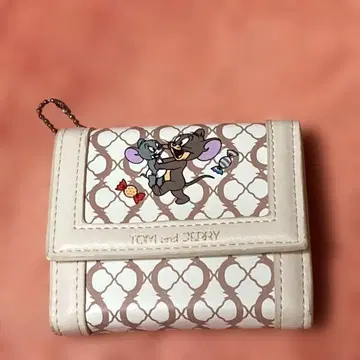 톰과 제리 3단 폴더형 지갑 태피와 제리 지갑