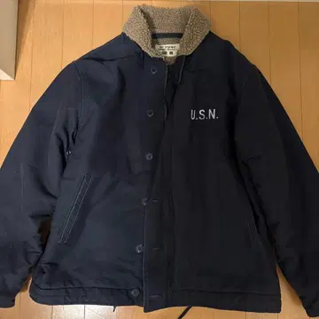 U.S.N. 덱 자켓 네이비 사이즈 40