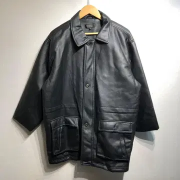 ASTRANZA 블랙 가죽 자켓