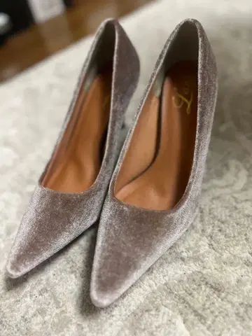 Le Lien plus 벨벳 하이힐