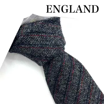 [레어 새상품급] ENGLAND 스트라이프 넥타이 한정판 수트 비즈니스