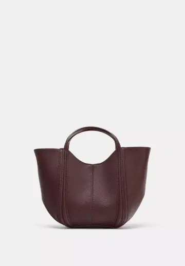 ZARA 스티치 미니 시티백