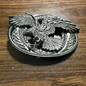 아메카지 이글 독수리 조각 버클
