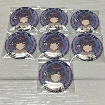 학마스 시파라 캔뱃지 하타야 미스즈 7점