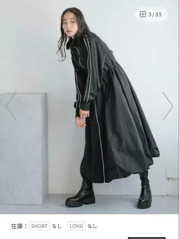 긴팔 원피스 LOWRYSFARM 트럭 도킹 벌룬 원피스