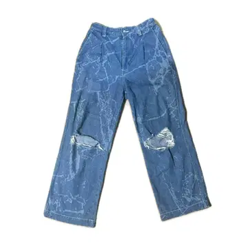 MAISON SPECIAL 데미지 가공 데님 size00