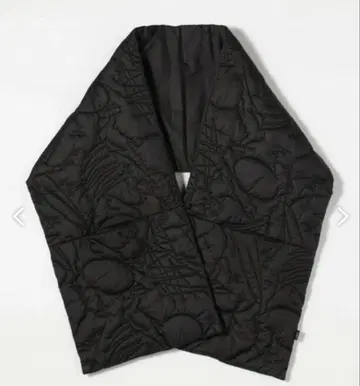 마니푸리 리버서블 퀼팅 스톨 마운틴 블랙