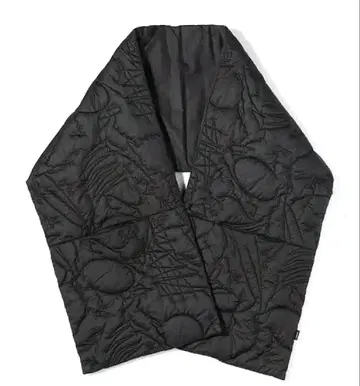 마니푸리 리버서블 퀼팅 스톨 마운틴 블랙