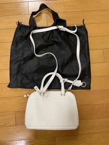 GIANNI NOTARO 2WAY 백 숄더백 화이트