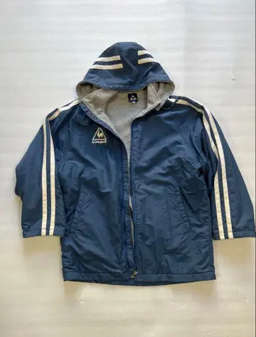 르꼬끄 스포르티브 후드 부착 자켓 M 네이비