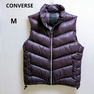 [ 새상품급 ] 컨버스 다운 베스트 페더 퍼플 M