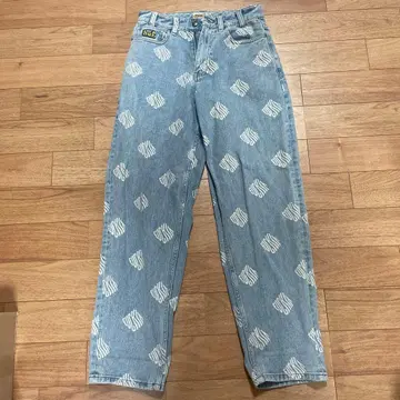 HUF CROMER PRINT PANTS 데님 청바지