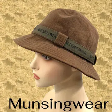 Munsingwear 먼싱웨어 브라운 버킷햇