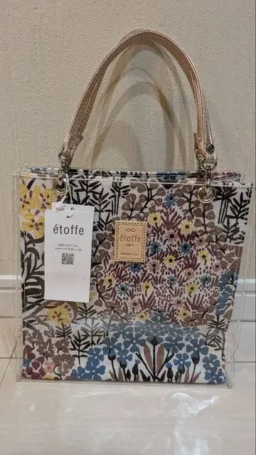 toffe 꽃무늬 토트백 비닐 포함