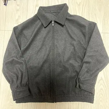 UNIQLO 브러쉬드 저지 오버사이즈 블루종