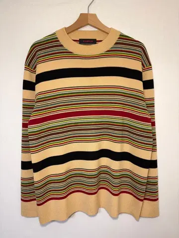 CABaN 캐밴 보더 니트 스웨터 TOMORROW LAND