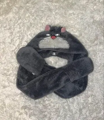 루시퍼 디즈니 팬캡 머플러