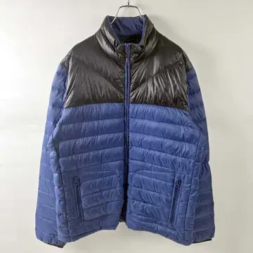 노티카 패커블 다운 자켓 경량 방한 집업 배색 절개 바이컬러 M