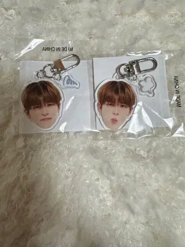 treasure 아사히 얼굴 아크릴 키링